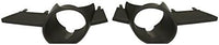 Set of 2 Front Fog Light Molding Primed Right Passenger & Left Driver Side Direct Replacement Compatible With 2008-2010 Chrysler Town & Country CH2599102 CH2598102 5113234AA 5113235AA
