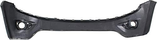 Front Bumper Upper And Lower Cover + Grille & Frame Direct Replacement Compatible With 2014-2016 Jeep Grand Cherokee CH1014105 CH1015114 CH1036128 CH1037107 1WL27TZZAC 68143076AD