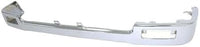 Front Bumper Face Bar Chrome Steel Direct Replacement Compatible With 1992-1995 Toyota Pickup TO1002104 5210135090