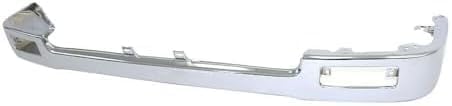 Front Bumper Face Bar Chrome Steel Direct Replacement Compatible With 1992-1995 Toyota Pickup TO1002104 5210135090