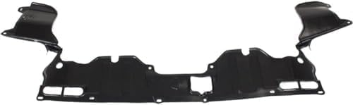 Set of 2 Front Engine Splash Shield Under Cover Direct Replacement Compatible with 2006-2011 Honda Civic HO1228112 HO1228135 74111SNAA00 74110SNCA00
