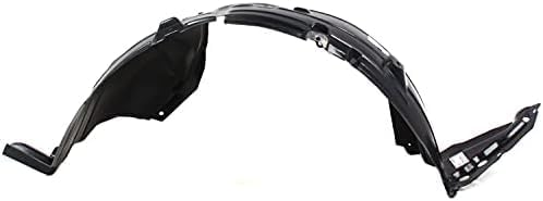 Set Of 2 Front Fender Liner Plastic Left Driver & Right Passenger Side Direct Replacement Compatible With 2007-2012 Nissan Sentra NI1249116 NI1248116 63840ET80A 63841ET80A