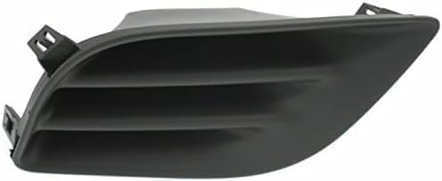Set Of 2 Front Fog Light Cover Textured Right Passenger & Left Driver Side Direct Replacement Compatible With 2012-2014 Nissan Versa NI1039128 NI1038128 622563BA0A 622573BA0A