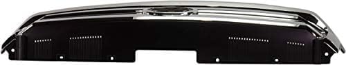 Front Grille Assembly Chrome Shell And Insert Plastic Direct Replacement Compatible With 2016-2017 Toyota Tundra TO1200431 531000C280