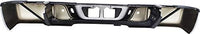 Step Bumper Assembly Chrome Steel With Sensor Holes Direct Replacement Compatible With 2007-2013 Toyota Tundra TO1103116 521510C090-PFM