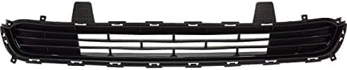 Front Bumper Grille Textured Dark Gray Plastic With Primed Molding Direct Replacement Compatible With 2016-2018 Kia Optima KI1036139 86560D5010