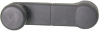 Front Window Crank Textured Left=Right Side Plastic Direct Replacement Compatible With 1994-2010 Ford F-Series / 2009-2021 E-Series F37Z1023342A