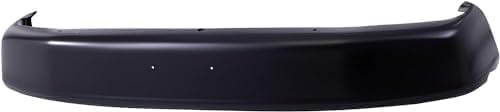 Front Bumper Primed Without Pad Holes And Bumper Cut Outs Direct Replacement Compatible With 1992-1996 Ford Bronco / 1992-1997 Ford F- Series FO1002340 F2TZ17757D
