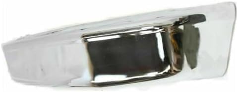 Front Bumper Face Bar Chrome + Lower Valance Panel Textured Direct Replacement Compatible With 1992-1997 Ford F-Series FO1002236 FO1095154 F2TZ17757A F2TZ17626A