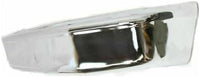 Front Bumper Face Bar Chrome + Lower Valance Panel Textured Direct Replacement Compatible With 1992-1997 Ford F-Series FO1002236 FO1095154 F2TZ17757A F2TZ17626A