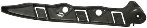 Set Of 2 Front Bumper Support Bracket Plastic Right Passenger & Left Driver Side Direct Replacement Compatible With 2008-2010 BMW 5-Series BM1043102 BM1042102 51117178078 51117178077
