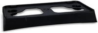 Front License Plate Bracket Primed Plastic Direct Replacement Compatible with 2013-2019 Ford Taurus/Police Interceptor FO1068150 DG1Z17A385AA
