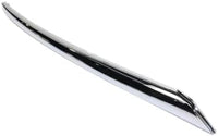 Set Of 2 Front Bumper Molding Chrome Left Driver & Right Passenger Side Direct Replacement Compatible With 2013-2016 Nissan Pathfinder NI1047102 NI1046102 620743KA0A 620753KA0A