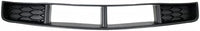 Front Bumper Upper & Lower Grille Textured Black Shell And Insert Plastic Direct Replacement Compatible With 2005-2009 Ford Mustang FO1200422 FO1036114 6R3Z8200BA 7R3Z17K945BA
