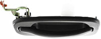 Set of 4 Front and Rear Exterior Door Handle Textured Left Driver & Right Passenger Side Direct Replacement Compatible with 2001-2006 Chevrolet Silverado/GMC Sierra GM1311129