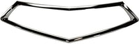 Front Grille Surround Molding Chrome Plastic Direct Replacement Compatible With 2018-2020 Acura TLX AC1202110 71122TZ3A11 693031450304