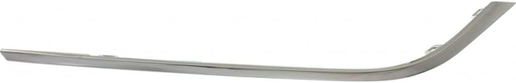Front Bumper Molding Chrome Right Passenger Side Direct Replacement Compatible With 2012-2015 Volkswagen Passat VW1047107 5618531022ZZ