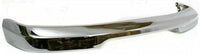 Front Bumper Chrome Steel Direct Replacement Compatible With 1998-2000 Nissan Frontier Pickup NI1002132 620149Z220