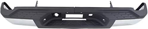 Step Bumper Assembly Chrome Without Object Sensor Holes Direct Replacement Compatible With 2007-2010 Chevrolet Silverado/GMC Sierra 2500 3500 HD GM1103150 19259332