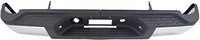 Step Bumper Assembly Chrome Without Object Sensor Holes Direct Replacement Compatible With 2007-2010 Chevrolet Silverado/GMC Sierra 2500 3500 HD GM1103150 19259332