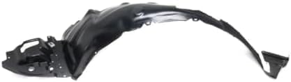Set Of 2 Front Fender Liner Plastic Left Driver & Right Passenger Side Direct Replacement Compatible With 2014-2016 Toyota Corolla TO1249178 TO1248178 5387502460 5387602480