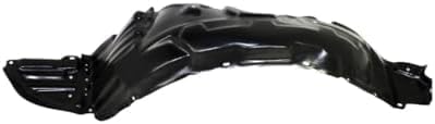 Set Of 2 Front Fender Liner Plastic Left Driver & Right Passenger Side Direct Replacement Compatible With 2005-2010 Scion tC SC1248105 SC1249104 5387521060 5387621060