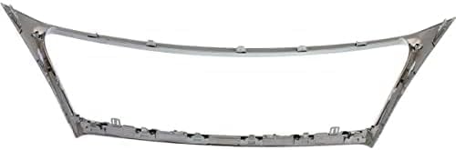 Front Grille Molding Chrome Direct Replacement Compatible With 2011-2013 Lexus IS250 / IS350 LX1202104 5311153230