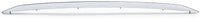 Front Hood Molding Chrome Plastic Direct Replacement Compatible with 2005-2010 Toyota Avalon TO1235100 75770AC010