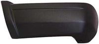 Rear Bumper Face Bar Primed Steel + End Caps Textured Right Passenger And Left Driver Side Direct Replacement Compatible With Jeep Cherokee 1997-1999 CH1102338 CH1105139 CH1104139