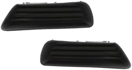 Set Of 2 Front Fog Light Cover Primed Left Driver & Right Passenger Side Direct Replacement Compatible With 2007-2009 Toyota Camry TO2599103 TO2598103 5212706050 5212806050