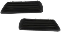 Set Of 2 Front Fog Light Cover Primed Left Driver & Right Passenger Side Direct Replacement Compatible With 2007-2009 Toyota Camry TO2599103 TO2598103 5212706050 5212806050