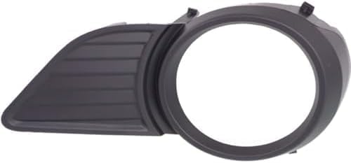 Front Fog Light Molding Primed Plastic Without Chrome Trim Left Driver & Right Passenger Side Direct Replacement Compatible With 2011-2017 Toyota Sienna TO1039145 TO1038145