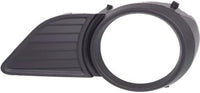 Front Fog Light Molding Primed Plastic Without Chrome Trim Left Driver & Right Passenger Side Direct Replacement Compatible With 2011-2017 Toyota Sienna TO1039145 TO1038145