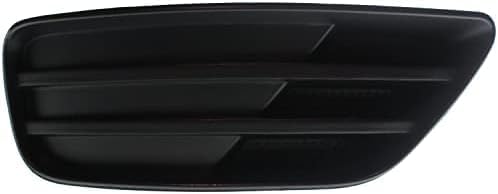 Set Of 2 Front Fog Light Cover Plastic Right Passenger & Left Driver Side Direct Replacement Compatible With 2005-2007 Ford Focus FO1039103 FO1038103 5S4Z17E810AA 5S4Z17E811AA