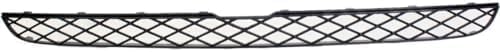 Front Bumper Upper Grille Textured Plastic Direct Replacement Compatible With 2008-2014 BMW X6 / 2007-2013 X5 BM1036117 51117159597