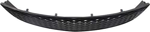Front Bumper Grille Textured Plastic Direct Replacement Compatible With 2004-2006 Mazda 3 MA1036115 BN8F501T1A