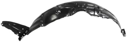 Set Of 2 Front Fender Liner Plastic Left Driver & Right Passenger Side Direct Replacement Compatible With 2005-2010 Scion tC SC1248105 SC1249104 5387521060 5387621060