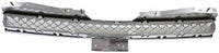 ont Upper & Lower Grilles Chrome Plastic Direct Replacement Compatible With 2007-2013 Chevrolet Avalanche / 2007-2014 Tahoe GM1200590 GM1200609 22830012 15944326