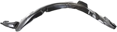 Set Of 2 Front Fender Liner Right Passenger & Left Driver Side Direct Replacement Compatible With 2010-2013 Kia Forte KI1249113 KI1248113 868121M000 868111M000