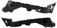 Set Of 2 Rear Bumper Retainer Plastic Left Driver & Right Passenger Side Direct Replacement Compatible With 2010-2013 Mazda 3 MA1132101 MA1133101 BBM4502H1E BBM4502J1E