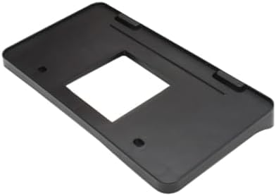 Front License Plate Bracket Textured Plastic Direct Replacement Compatible with 2011-2017 Toyota Sienna TO1068119 7510108010