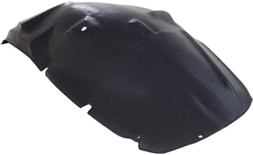 Set of 2 Front & Rear Section Fender Liner Right Passenger Side Direct Replacement Compatible With 2005-2009 Ford Mustang FO1251130 FO1251128 5R3Z16102BA 5R3Z16102AB