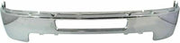 Front Bumper Chrome Steel + Grille + Upper Cover + Lower Valance + Extension Textured Direct Replacement Compatible With 2011-2014 Chevrolet Silverado 2500HD 3500HD GM1002838