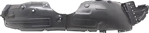 Set Of 2 Front Fender Liner Plastic Left Driver & Right Passenger Side Direct Replacement Compatible With 2017-2018 Hyundai Santa Fe HY1249171 HY1248171 868124Z500 868114Z500