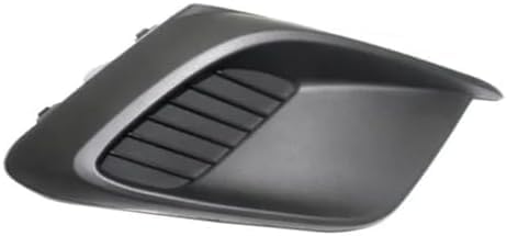 Set Of 2 Front Fog Light Cover Textured Plastic Left Driver & Right Passenger Side Direct Replacement Compatible With 2014-2016 Mazda 3 / Sport MA1039122 MA1038122