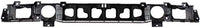 Front Header Panel Plastic Direct Replacement Compatible With 1992-1995 Ford Taurus FO1221118 F4DZ8A284A