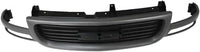 Front Grille Assembly Gray Shell & Black Insert Plastic With Emblem Provision Direct Replacement Compatible With 1999-2002 GMC Sierra / 2000-2006 Yukon GM1200429 19130786
