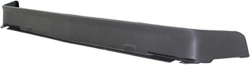 Front Bumper Chrome Steel With Molding Holes + Lower Valance Primed Direct Replacement Compatible With 1991-1994 Chevrolet S10 / Blazer / 1991 GMC S15 Jimmy / 1991-1993 Sonoma