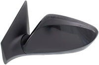 Set Of 2 Front Power Mirror Manual Folding Non-Heated Primed Left Driver & Right Passenger Side Direct Replacement Compatible With 2015-216 Hyundai Elantra HY1321220 HY1320220