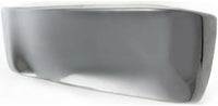 Set Of 2 Rear Bumper End Caps Chrome Steel Left Driver & Right Passenger Side Direct Replacement Compatible With 1990-1995 Toyota 4Runner TO1104104 TO1105104 5210689106 5210789104